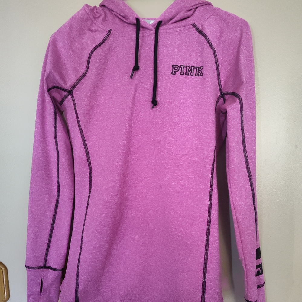 VS pink hoodie